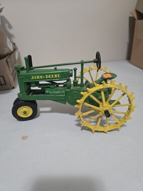 John Deere Green and Yellow Toy Tractor - Kids Toy